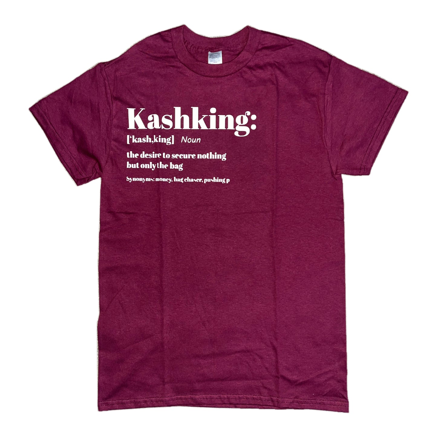 KashKing Definition Tee “Maroon”