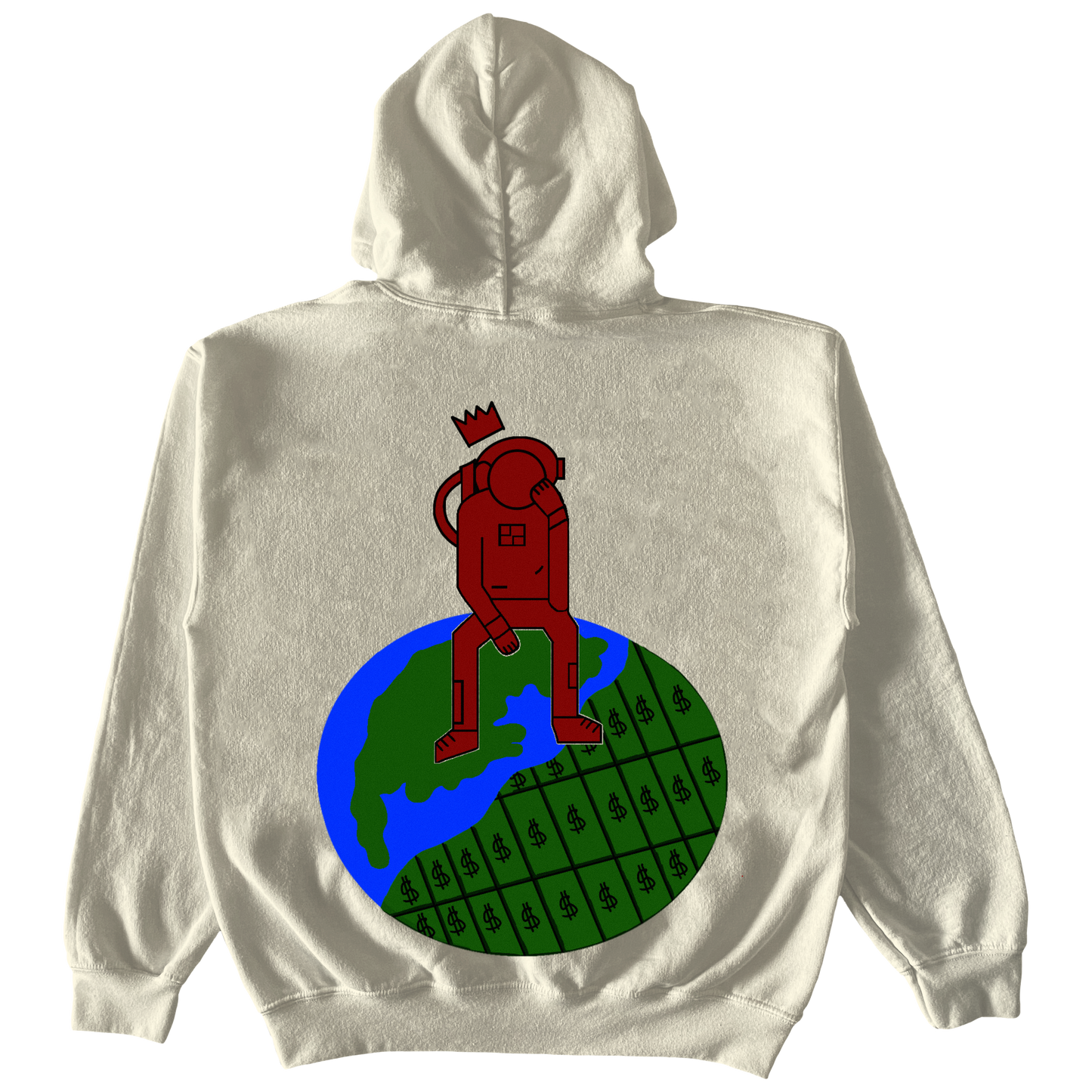 Kash World Hoodie “Crème”